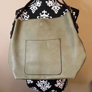 Sage green tote